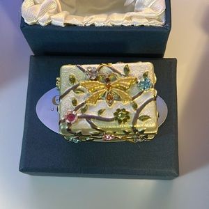 Vintage Golden Castle Box